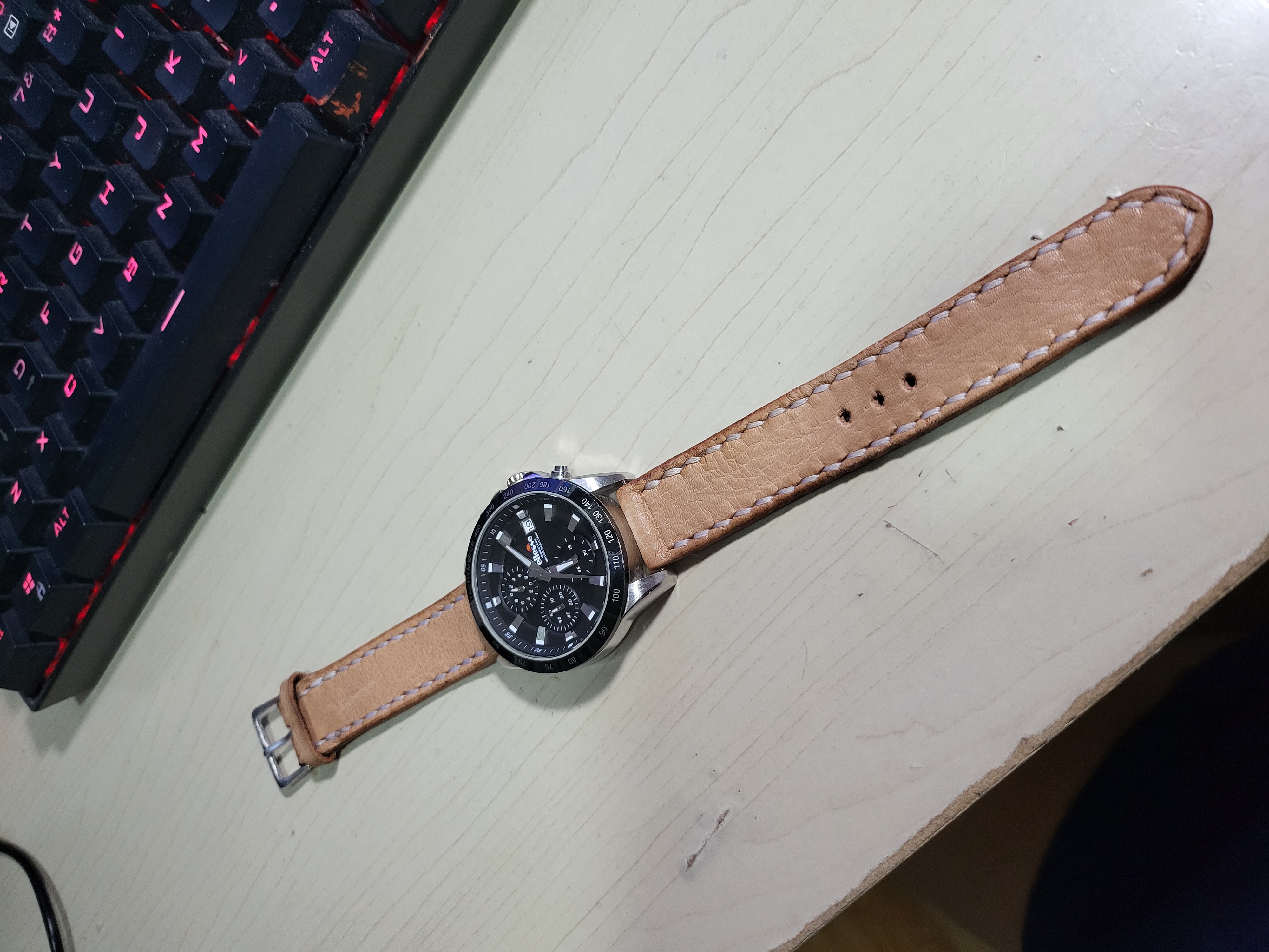 diy leather watch strap
